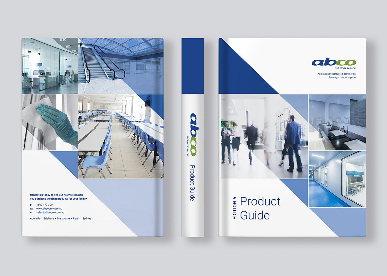 Abco products catalogue - front cover and other pages